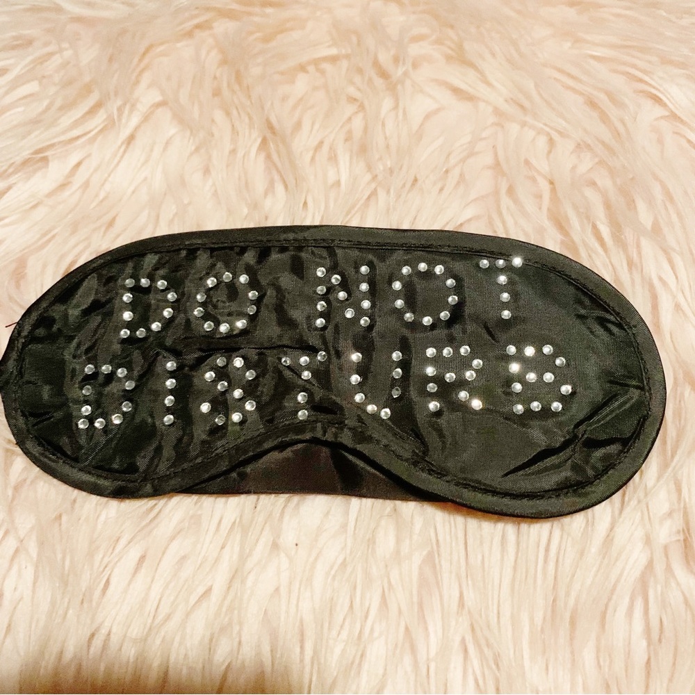 DO NOT DISTURB Rhinestone Sleep Mask